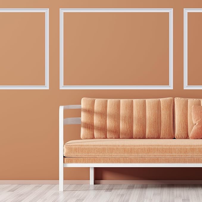 3 PCS Premade Wainscoting Panels Accent Wall Panels for Interior Wall Decor Easy DIY Build and Batten Chair Rail & Picture Frame Door Decor (20x 28 in)