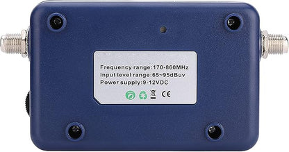 ZJchao TV Antenna Signal Strength Meter, Antenna Signal Meter Satellite Finder Strength, Mini Finder Digital Aerial Terrestrial TV