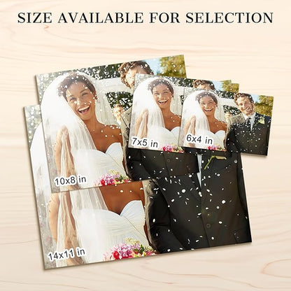 Custom Photo Frame with Stand, Personalized Picture Display, MDF and Wood Construction, Desktop Decor, Multiple Designs, Customizable Gift for Family and Friends