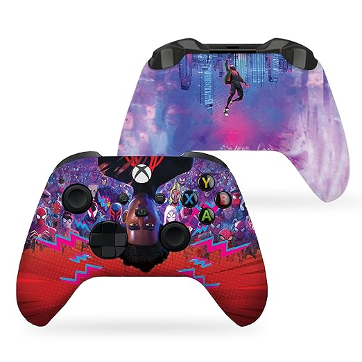 DreamController Milles Moralles Spiidervers Custom X-box Controller Wirelless compatible with X-box One/Series X/S Proudly Customized in USA with Permanent HYDRO-DIP (NOT JUST A SKIN)