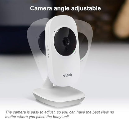 VTech VM350 Baby Monitor, 5" Screen, 1000ft Long Range, Night Vision, 2-Way Talk, Lullabies, Secured Transmission No WiFi