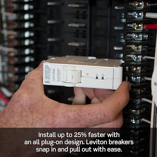Leviton 20 Space, 20 Circuit Indoor Load Center with 100 Amp Main Circuit Breaker, LP210-BPD