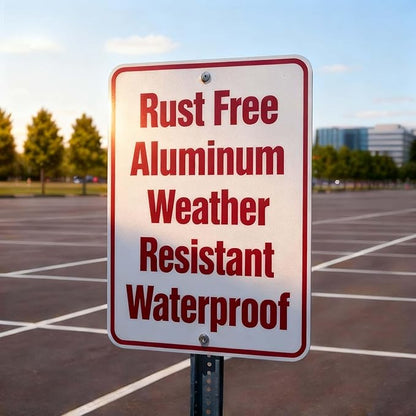 Custom Metal Sign Outdoor, Personalized Metal Signs for Office, Business, Home, 24x18 Inches, Rust Free .040 Aluminum