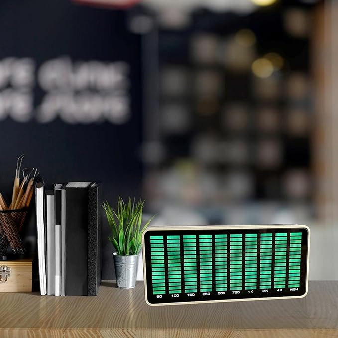 AK1016 Music Meter Levels Music Sound Spectrum Indicators Pickup Rhythm Light Amplifiers Atmospheres Lamp VU Display