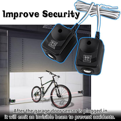 820CB Garage Door Sensor, Safety Sensor Kit Compatible with Chamberlain Liftmaster Sears Craftsman Garage Door Opener Made After 1997. Replacement 41A5034 G801CB-P 801CB 041-0136