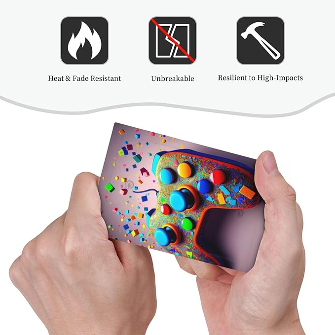 Game Controller No Device Single Blank Decorative Light Switch Covers Electrical Faceplate Switch Plates for Bathroom Kitchen Home
