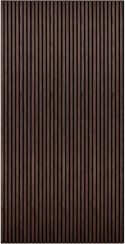 Wood Panels for Wall - Oak Acoustic Wall Panels - 4PK Wall Wood Panels - 94.49” x 12 - Soundproof Wall Panels for Decor - Acoustic Slat Wood Wall Panels for Interior Decoration of Walls (Oak) (Walnut)