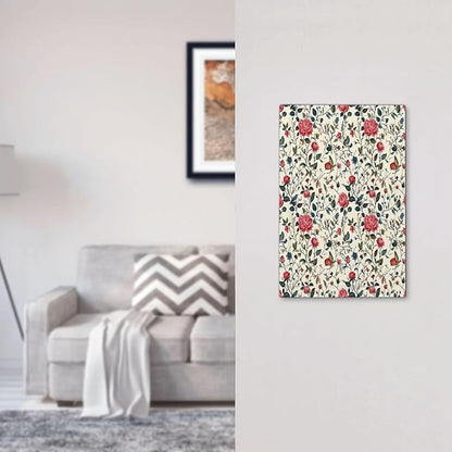 Light Switch Cover Plate Vintage Flowers Rose Leaf Bird Butterfly 1 Gang No Device Blank Electrical Wall Plates Faceplate Decorative Switch Plate for Bedroom living Room Decor