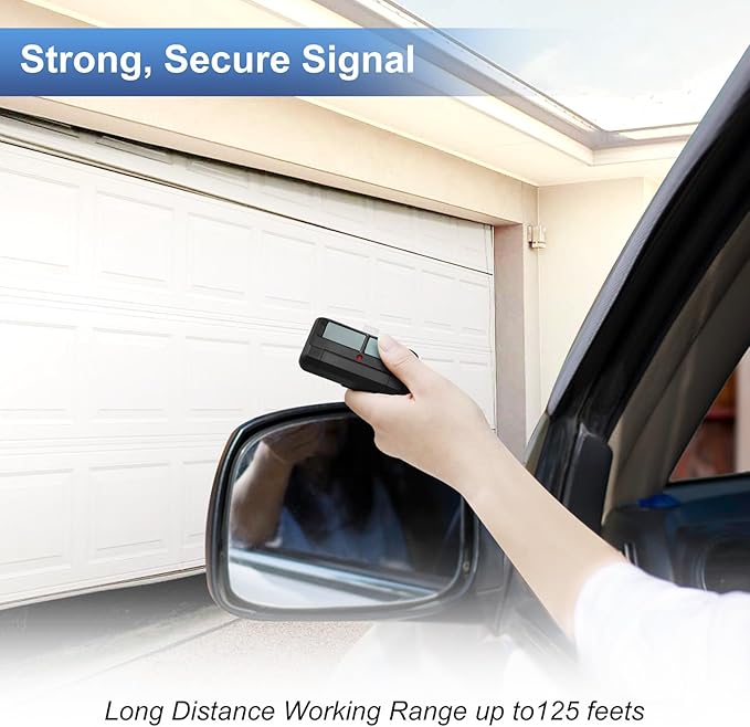 Upgrade 892lT Garage Door Opener Remote for Liftmaster, 2-Button Security+ 2.0 Learning Remote Control Replaces 972lM 372lM 62lM,Works with Chamberlain Craftsman Dip Switch, Etc. 1Pack