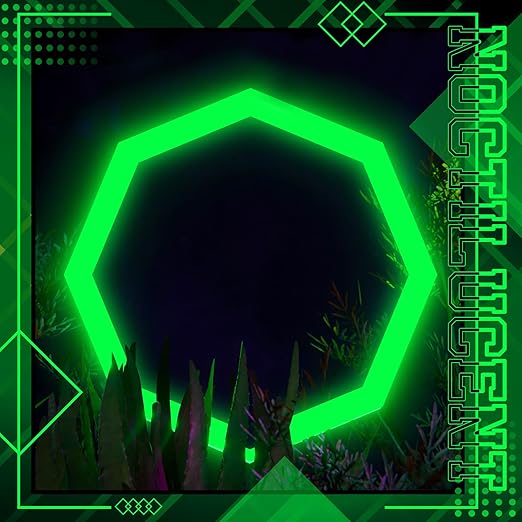 2 Rolls Glow in The Dark Tape 16.4 ft x 6 Inch Luminous Phosphorescence Green Long Lasting Bright Glow Tape for Halloween Night Decorations, Theater Stages, Stairs, Walls, Steps and Exit Sign