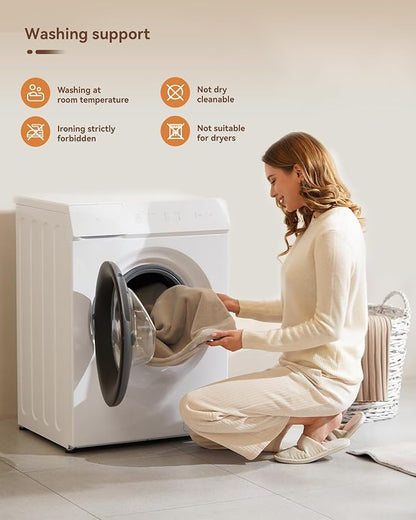 Heated Blanket Battery Operated,with Battery Pack,Cordless USB Heated Shawl,Outdoor Portable Electric Blanket,USB Heated Throw 3 Heating Levels,Softnees Heating Blanket for neeck and Shoulder