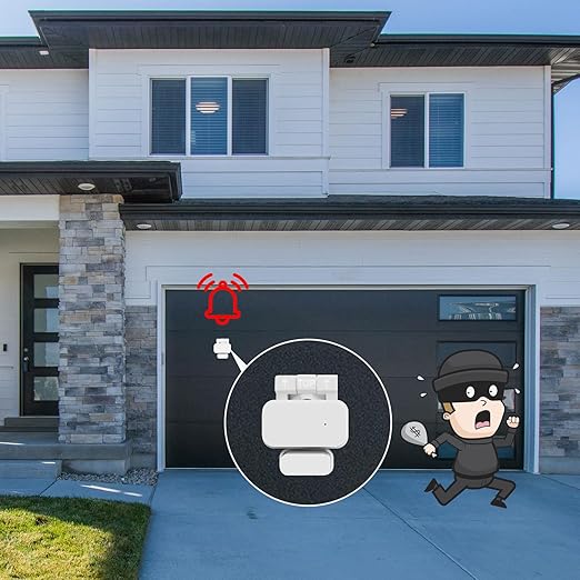 Garage Door Bracket Garage Door Mount for Aqara Alarm Contact Sensor Quick Installation for Your Garage Door
