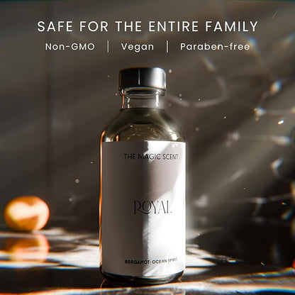 The Magic Scent Royal Hotel Diffuser Oil - Cold-Air & Ultrasonic Scented Oils for Diffuser Inspired by The Ritz Hotel, London - Essential Oils for Diffusers Aromatherapy (500 ml)