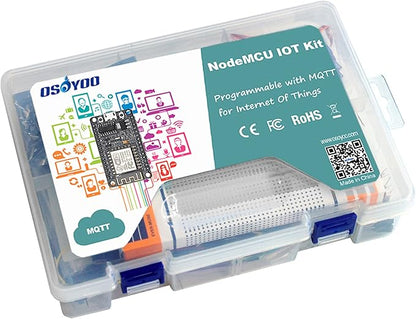 OSOYOO ESP8266 NodeMCU IOT Starter kit with ESP-12E Development Board Open Source Serial Module