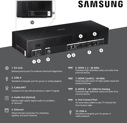 Samsung 65-Inch Class The Frame LS03F 4K QLED Smart TV (2025 Model) Slim Fit Wall Mount, Modern Frame Design, NQ4 AI Gen2 Processor, Art Mode, Artful Picture Quality, Samsung Vision AI, Alexa Built-in