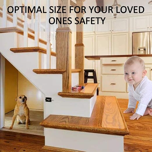 24''x4''Non Slip Stair Treads Strips Safety Anti Slip Transparent Tape(15-Pack)-Pre Cut Self Adhesive Step Strips for Kids Baby Elder Pets - Safety at Home & Outdoor