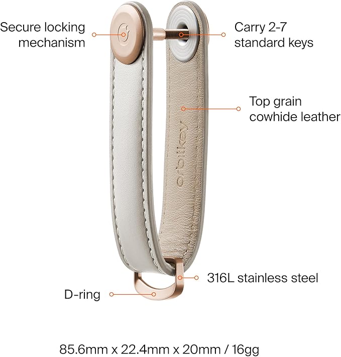 Orbitkey Premium Leather Key Organizer