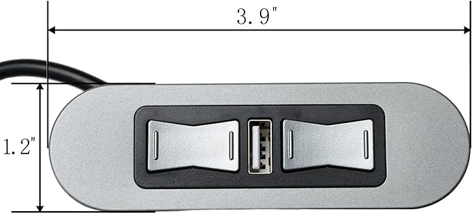 Uetmulik Power Recliner Lift Chair Emomo 5 Pin Hand Control Model HX90AFU Replacement with USB