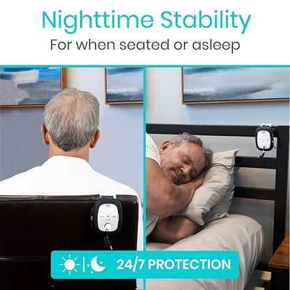 Vive Magnet Pull Cord Chair Alarm for Elderly Adults - Bed Alarm - Fall Prevention for Elderly Dementia Patients - String Exit Alert Detection for Caregivers Monitoring Seniors - Batteries Included