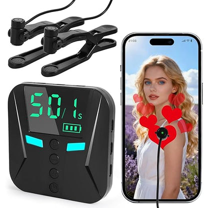 PAWFECTJEE Auto Clicker for iPhone Android, Gaming Screen Tapper with 50 Clicks/Sec, Ultra-Slow Mode, Compatible with iOS iPad, Live Likes & Rewards (Controller with 2 Click Heads)