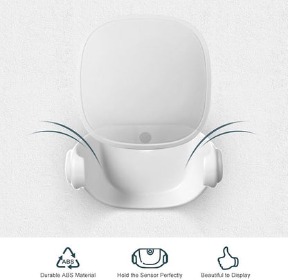 Lenink Wall Mount Compatible with Ecobee Smart Sensor, 2 Pack Smart Sensor Wall Holder Replacement Intelligent Robot Model, Not Suitable for 2nd Generation (White)