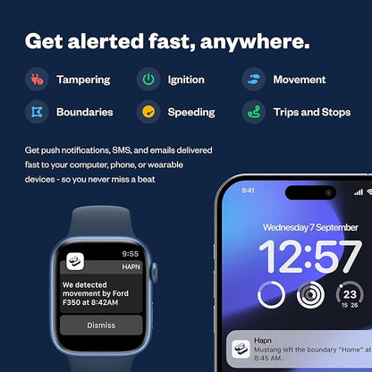 Spytec Pulse OBD GPS Tracker for Vehicles, Cars, Trucks | Anti-Theft Plug-in Car GPS Tracker | Fast 2 Second Updates, Ignition On/Off Alerts, Vehicle Movements | Fleet monitoring | Subscription needed