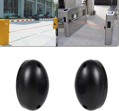 1 Pair 20m Infrared Photoelectric Beam Alarm, Security Light Barrier Sensor Detector for Home Door Window Outdoor Security