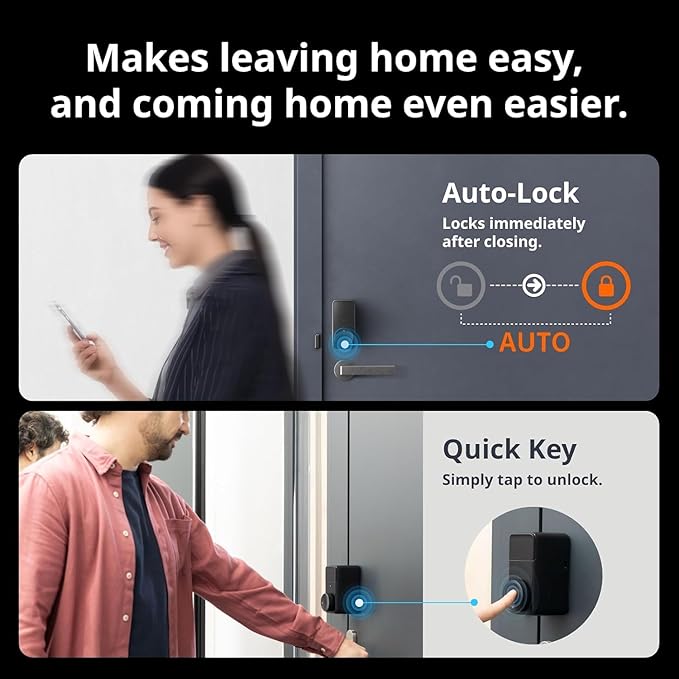 SwitchBot Smart Lock Pro(Silver) & SwitchBot Hub Mini Smart Remote