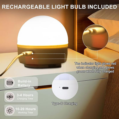 Lightess Wall Sconces Set of 2, Rechargeable Wall Lights with Remote and RGB Bulbs, Black Battery Powered Wall Sconce for Bedroom Living Room Hallway