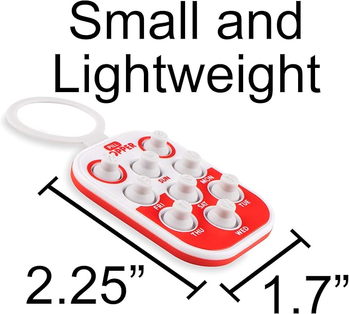 Pill Popper - Memory Aid Medication Dose Tracker (2 Pack)