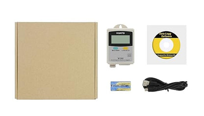 Portable or Wall Mounted Temperature and Humidity High Accuracy Data Logger with Total 86,000 Recording Points