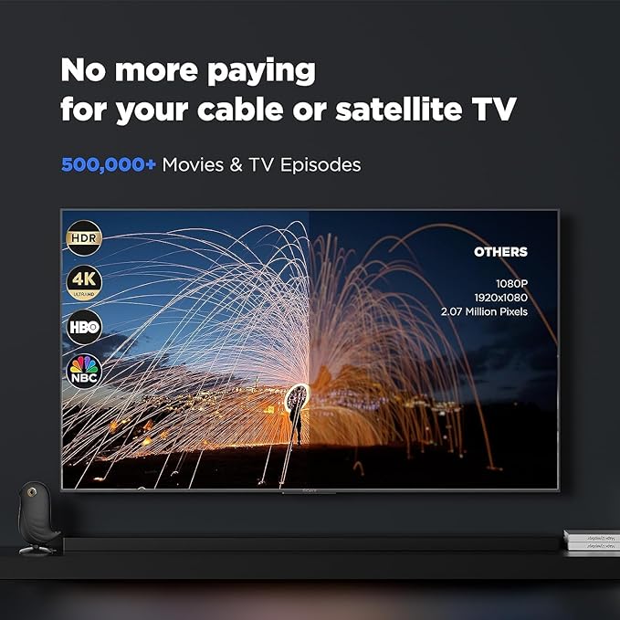 1200+ Miles Long Range HD Antenna for Smart TV and All Older TV's,Digital TV Antenna Indoor for Local Channels,Supports 4K 1080P HD with Amplifier Signal Booster and 18ft Cable (Black)