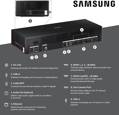 Samsung 50-Inch Class The Frame LS03F 4K QLED Smart TV (2025 Model) Slim Fit Wall Mount, Modern Frame Design, NQ4 AI Gen2 Processor, Art Mode, Artful Picture Quality, Samsung Vision AI, Alexa Built-in