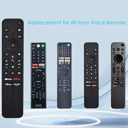 Voice Remote for Sony Smart TVs,Replacement Control for All 2018 to 2025 Sony Bravia Google 4K UHD LED LCD HD Smart TVs, with 4 Quick Link Buttons