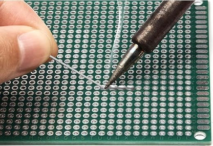20 Pcs(4x6cm) Double Sided PCB Board Prototype Kit Soldering 4 Colour Universal Printed Circuit Board for DIY Soldering and Electronic Project