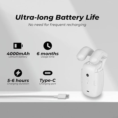 Smart Curtain Openers with Remote Control - High-Performance Motor for Roman, T/U-Shaped Tracks - Automated Opening/Closing (WiFi 2PK)