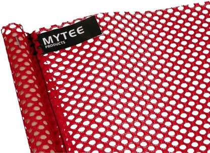 Mytee Products (4 Pack) 18"x18" Red Safety Flags for Truck Loads w/Dowel - DOT Compliant Jersey Mesh Warning Flags on Stick for Oversize Wide Load, Construction, Road Traffic, Pedestrian Signs