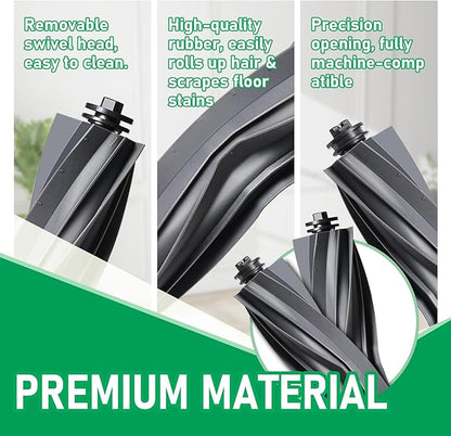 24 Pcs Replacement Parts for Dreame L10s Ultra Gen 2/ L10s Pro Ultra Heat/ X30 Ultra/for E30 Ultra Robot Vacuum and Mop, 2 Main Brush, 4 HEPA Filters, 6 Mop Pads, 6 Dust Bags, 6 Side Brush