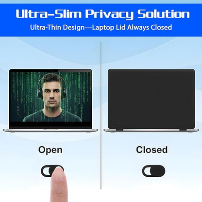 50 Pcs Camera Cover Slide, Ultra-Thin Privacy Protector for Laptop, Phone, Computer - Universal Webcam Protector & Laptop Sticker Covers, Camera Blocker and Lens Cover