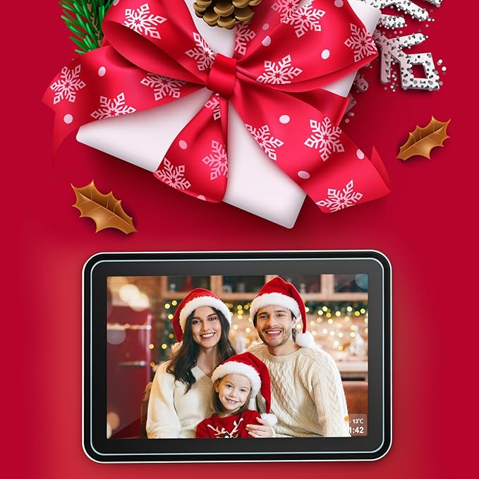 NBD WiFi Digital Picture Frame,10.1" IPS HD Touch Screen Digital Photo Frame, Share Photos/Videos Instantly via Free App，Built in 32GB Memory，Gifts for Birthday, Wedding, Mom