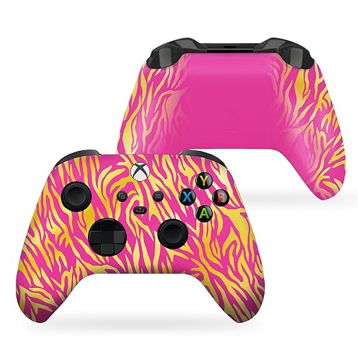DreamController Nobility Tiggger Custom X-box Controller Wireless compatible with X-box One/Series X/S Proudly Customized in USA I Permanent HYDRODIP Print(NOT JUST A SKIN)(MODDED)