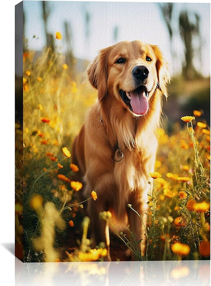 SPECPIX Custom Canvas Prints with Your Photos Customized Canvas Wall Art Personalized Canvas Pictures Gifts for Pet Dog Baby Family Mom Dad Men Women Couple Boyfriend Girlfriend Framed 28x40