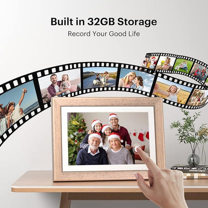 KODAK WiFi Digital Picture Frame, 8.4 Inch 2560 x 1600 IPS HD Touchscreen Digital Photo Frame with 32GB Storage, Easy Setup to Share Photos or Videos, The Best Gift for Family and Friends