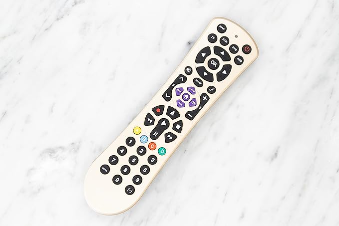 Philips Universal Remote Control Replacement for Samsung, Vizio, LG, Sony, Sharp, Roku, Apple TV, RCA, Panasonic, Smart TVs, Streaming Players, Blu-ray, DVD, Simple Setup, 4 Device, Gold, SRP2014C/27