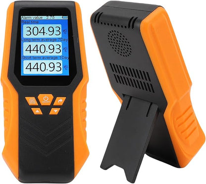 Aramox Radon Detector Digital Readings Portable Monitor for Home Office School, LCD Display, Rechargeable Battery, Easy Monitoring and Versatile Usage