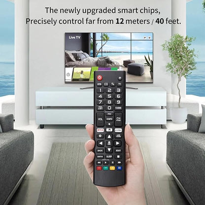 for LG Smart TV Remote Control Replacement,Universal for All LG OLED 3D Thinq TVs for AKB75095307 AKB75375604 AKB74915305 AK75675304 AKB76040302 AKB76037601 AKB75675313 with Battery