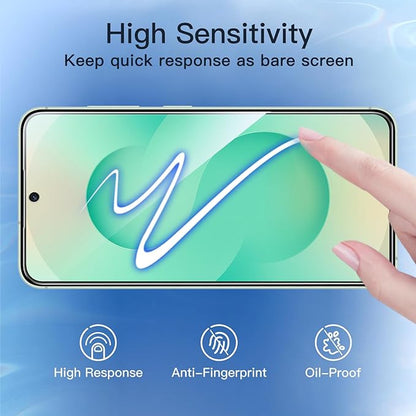 JETech Privacy Screen Protector for Samsung Galaxy S25+ / S25 Plus 5G with Camera Lens Protector, Anti-Spy Tempered Glass Film, Fingerprint ID Compatible, 2-Pack Each