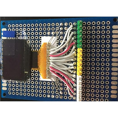8 Pcs(7x9cm) Double Sided PCB Board Prototype Kit Soldering 4 Colour Universal Printed Circuit Board for DIY Soldering and Electronic Project