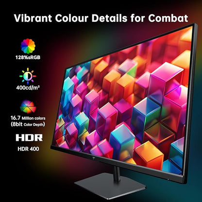 KTC 24.5 inch 400Hz 240Hz Gaming Monitor | Fast IPS 1ms | FHD 1080P Monitor | HDR 400 128% sRGB | HDMI x2, DP x2 |Tilt Adjustability Silver-Gray VESA 360Hz Monitors H25X7