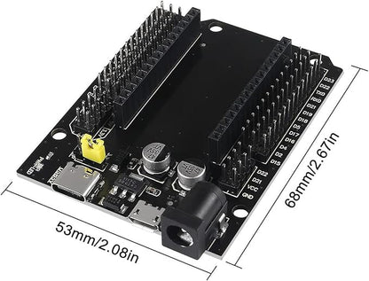 5pcs ESP32 GPIO Breakout Board ESP32 ESP-32S Development Board 30Pin Type-C Micro USB Dual Interface ESP32 Expansion Shield